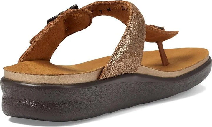 SAS Sanibel Comfort Thong Sandal Women's Shoes Sunstone : 7 M - Medium (B), Leather - Image 4