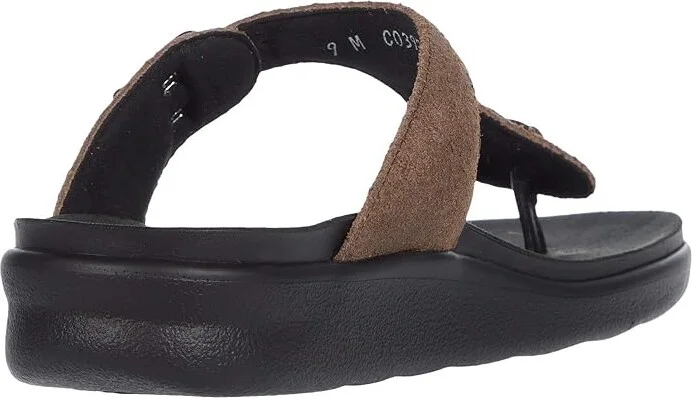 SAS Sanibel Comfort Thong Sandal Women's Shoes Trail : 6 M - Medium (B), Leather - Image 4