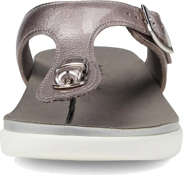 SAS Sanibel Comfort Thong Sandal Women's Shoes Wisteria : 6 M - Medium (B), Leather - Image 2