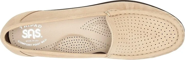 SAS Savvy Women's Shoes Linen : 6 S - Slim (AAA), Leather - Image 3