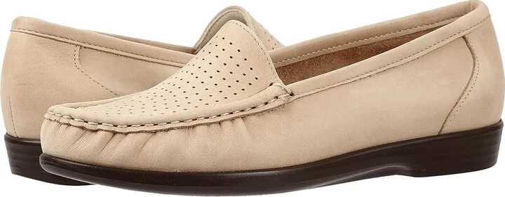SAS Savvy Women's Shoes Linen : 6 S - Slim (AAA), Leather