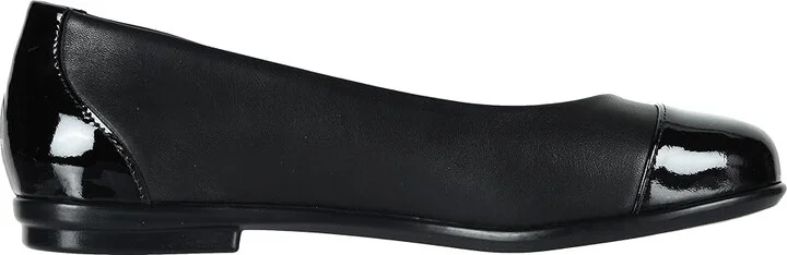 SAS Scenic Cap Toe Women's Shoes Black/Black Patent : 6 S - Slim (AAA), Leather - Image 8