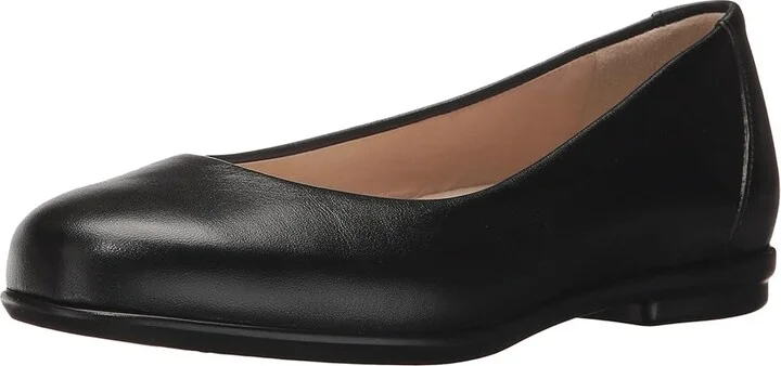 SAS Scenic Comfort Ballet Flat Women's Shoes Black : 6 S - Slim (AAA), Leather - Image 2