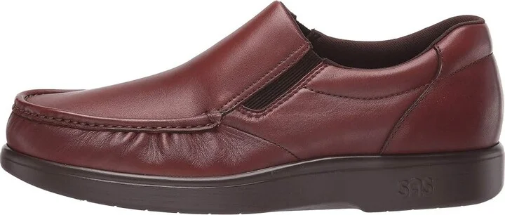 SAS Side Gore Slip On Comfort Loafer Men's Shoes Antique Tan : 12 M - Medium (D), Leather - Image 7