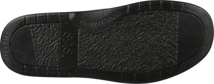 SAS Side Gore Slip On Comfort Loafer Men's Shoes Black : 9 N - Narrow (C), Leather - Image 4