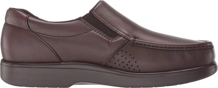 SAS Side Gore Slip On Comfort Loafer Men's Shoes Brown : 11 M - Medium (D), Leather - Image 8