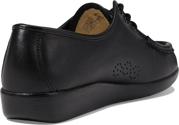 SAS Siesta Comfort Tie Women's Shoes Black : 6 S - Slim (AAA), Leather - Image 5