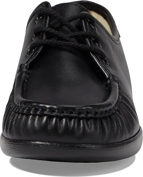 SAS Siesta Comfort Tie Women's Shoes Black : 6 S - Slim (AAA), Leather - Image 6
