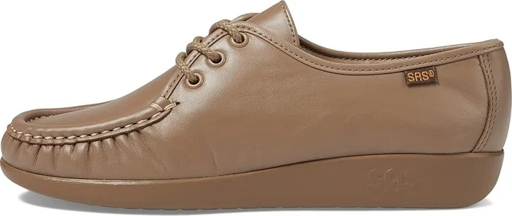SAS Siesta Comfort Tie Women's Shoes Mocha : 6 S - Slim (AAA), Leather - Image 7