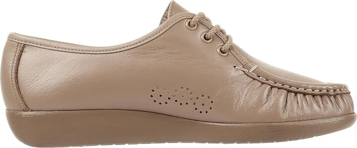 SAS Siesta Comfort Tie Women's Shoes Mocha : 6 S - Slim (AAA), Leather - Image 8