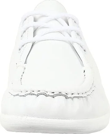 SAS Siesta Comfort Tie Women's Shoes White : 7.5 N - Narrow (AA), Leather - Image 5