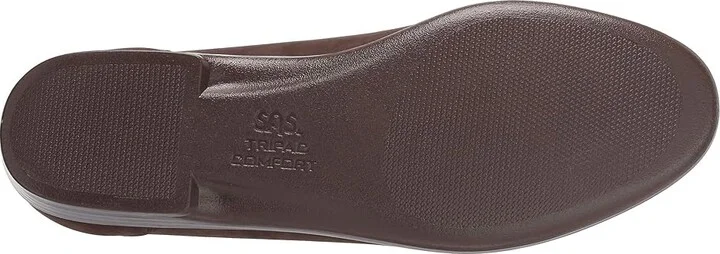 SAS Simplify Comfort Loafer Women's Shoes Brown Tetris : 9.5 N - Narrow (AA), Leather - Image 4