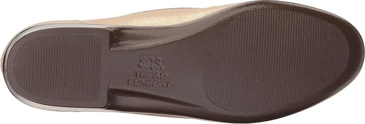 SAS Simplify Comfort Loafer Women's Shoes Lusso/M-Gold : 8 S - Slim (AAA), Leather - Image 4