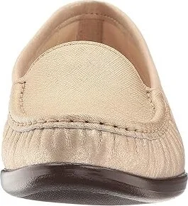 SAS Simplify Comfort Loafer Women's Shoes Lusso/M-Gold : 8 S - Slim (AAA), Leather - Image 6