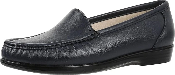 SAS Simplify Comfort Loafer Women's Shoes Navy : 6 N - Narrow (AA) - Image 2