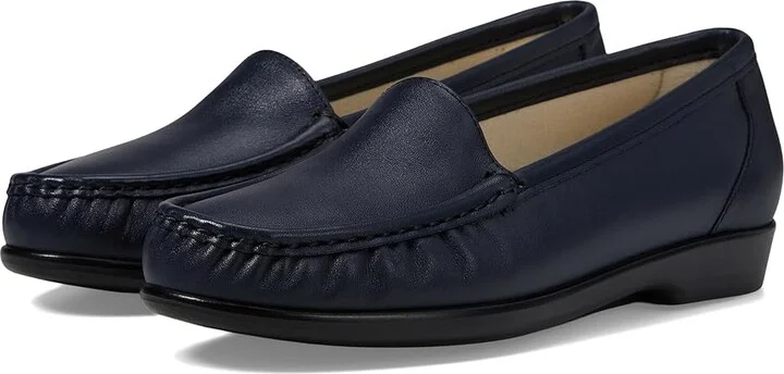 SAS Simplify Comfort Loafer Women's Shoes Navy : 6 N - Narrow (AA)