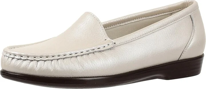 SAS Simplify Comfort Loafer Women's Shoes Pearl Bone : 6 S - Slim (AAA) - Image 2