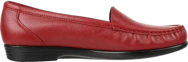 SAS Simplify Comfort Loafer Women's Shoes Red : 7 N - Narrow (AA) - Image 8