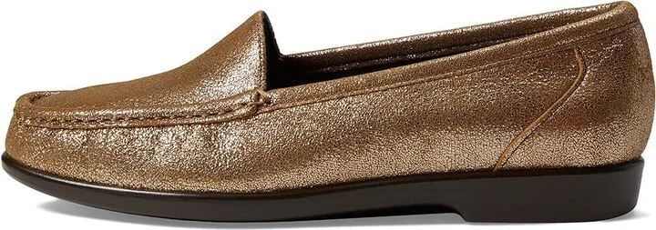 SAS Simplify Comfort Loafer Women's Shoes Sunstone : 12 W - Wide (C), Leather - Image 6
