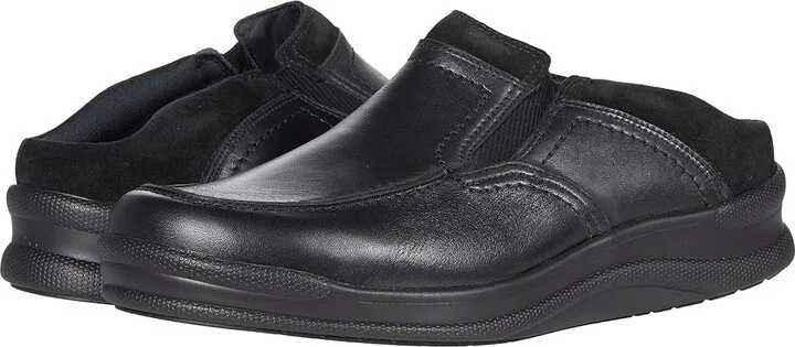 SAS Slip-On Men's Shoes Crow : 14 M - Medium (D), Leather
