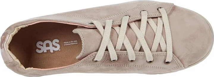 SAS Solstice II Comfort Sneaker Women's Shoes Desert Taupe : 6 M - Medium (B), Leather - Image 2