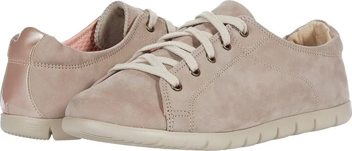SAS Solstice II Comfort Sneaker Women's Shoes Desert Taupe : 6 M - Medium (B), Leather