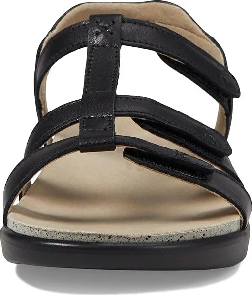 SAS Sorrento Adjustable Comfort Sandal Women's Shoes Black : 7 N - Narrow (AA), Leather - Image 3