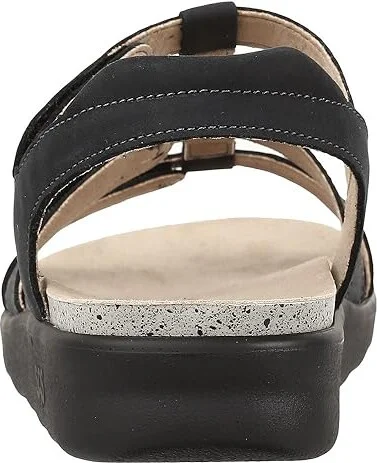 SAS Sorrento Adjustable Comfort Sandal Women's Shoes Nero : 5 M - Medium (B), Leather - Image 5