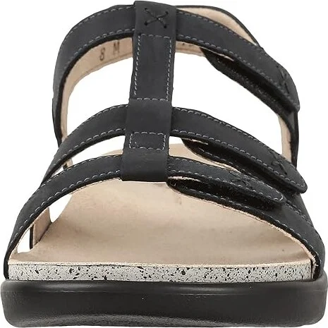 SAS Sorrento Adjustable Comfort Sandal Women's Shoes Nero : 5 M - Medium (B), Leather - Image 6