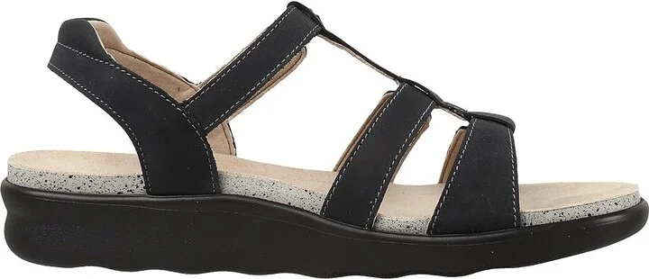 SAS Sorrento Adjustable Comfort Sandal Women's Shoes Nero : 5 M - Medium (B), Leather - Image 8