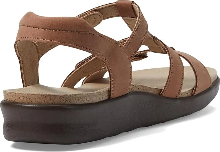 SAS Sorrento Adjustable Comfort Sandal Women's Shoes Praline : 5.5 M - Medium (B), Leather - Image 5
