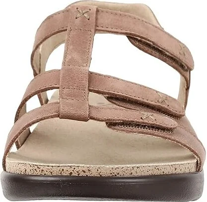 SAS Sorrento Adjustable Comfort Sandal Women's Shoes Praline : 5.5 M - Medium (B), Leather - Image 6