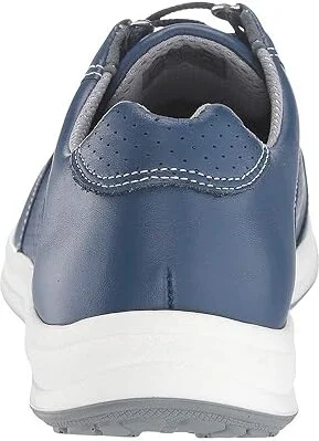 SAS Sporty Lux Lace Up Comfort Sneaker Women's Shoes Blue Perf : 6.5 S - Slim (AAA), Leather - Image 5