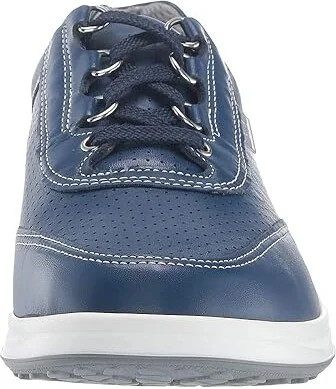 SAS Sporty Lux Lace Up Comfort Sneaker Women's Shoes Blue Perf : 6.5 S - Slim (AAA), Leather - Image 6