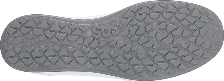 SAS Sporty Lux Lace Up Comfort Sneaker Women's Shoes White Perf : 7 S - Slim (AAA), Leather - Image 4