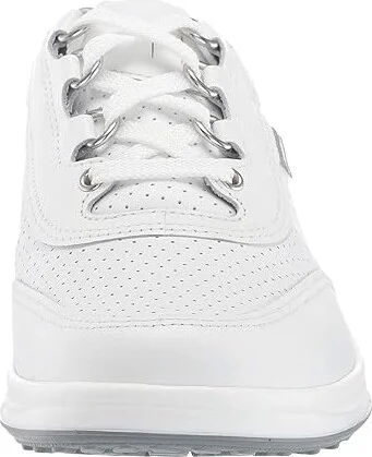 SAS Sporty Lux Lace Up Comfort Sneaker Women's Shoes White Perf : 7 S - Slim (AAA), Leather - Image 6