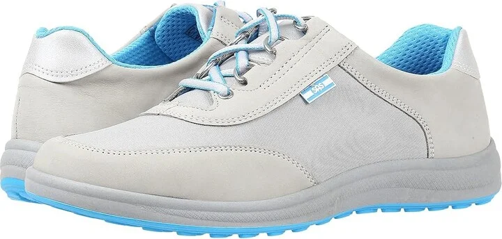 SAS Sporty Women's Shoes Silver : 6 S - Slim (AAA), Synthetic/Leather