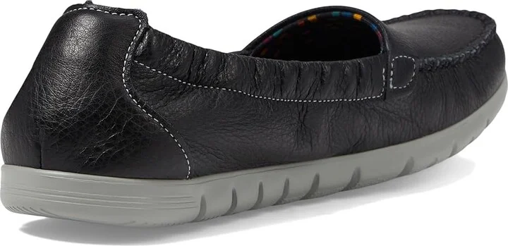 SAS Sunny Elasticized Comfort Loafer Women's Shoes Black : 6 S - Slim (AAA), Leather - Image 5