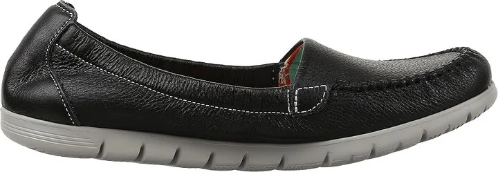 SAS Sunny Elasticized Comfort Loafer Women's Shoes Black : 6 S - Slim (AAA), Leather - Image 8