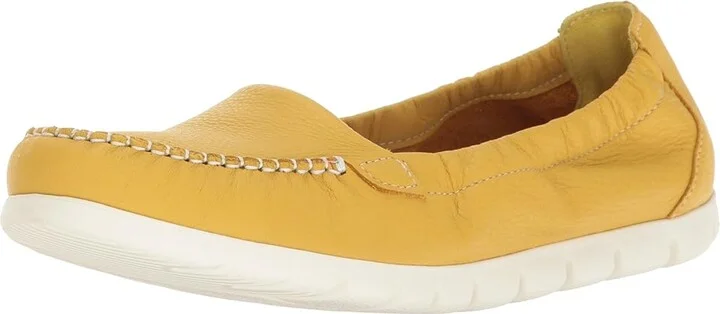 SAS Sunny Elasticized Comfort Loafer Women's Shoes Canary Yellow : 8 N - Narrow (AA) - Image 2