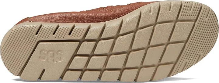 SAS Sunny Elasticized Comfort Loafer Women's Shoes Pecan Brown : 6 S - Slim (AAA), Leather - Image 4