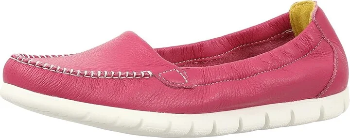 SAS Sunny Elasticized Comfort Loafer Women's Shoes Pink : 7 N - Narrow (AA), Leather - Image 2