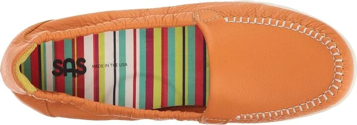 SAS Sunny Elasticized Comfort Loafer Women's Shoes Tangerine Orange : 7 N - Narrow (AA) - Image 3