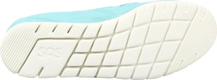 SAS Sunny Elasticized Comfort Loafer Women's Shoes Teal : 7 N - Narrow (AA), Leather - Image 4