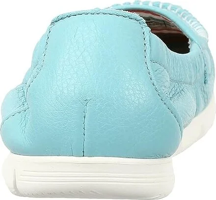 SAS Sunny Elasticized Comfort Loafer Women's Shoes Teal : 7 N - Narrow (AA), Leather - Image 5