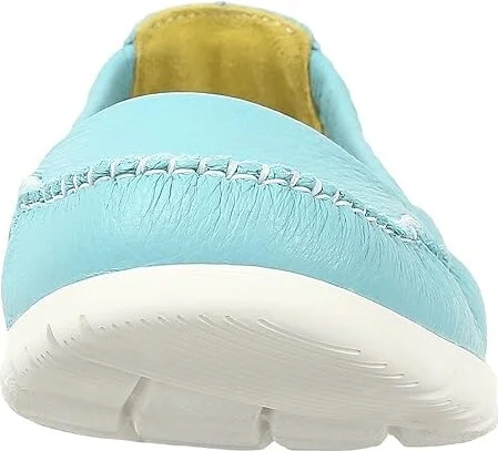 SAS Sunny Elasticized Comfort Loafer Women's Shoes Teal : 7 N - Narrow (AA), Leather - Image 6