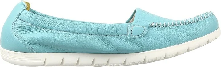 SAS Sunny Elasticized Comfort Loafer Women's Shoes Teal : 7 N - Narrow (AA), Leather - Image 8