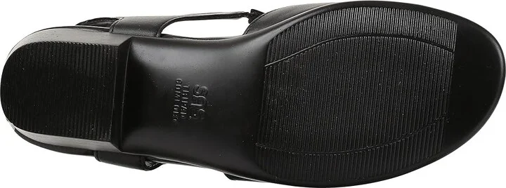 SAS Suntimer Comfort Heeled Sandal Women's Shoes Black : 6 S - Slim (AAA), Leather - Image 4