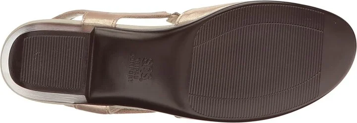 SAS Suntimer Comfort Heeled Sandal Women's Shoes Lusso : 6.5 S - Slim (AAA), Leather - Image 4