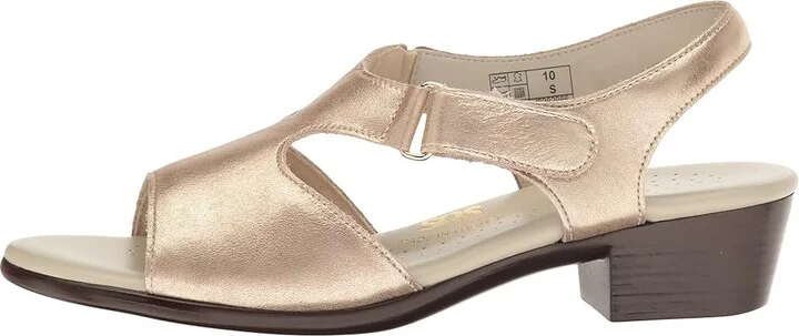SAS Suntimer Comfort Heeled Sandal Women's Shoes Lusso : 6.5 S - Slim (AAA), Leather - Image 7